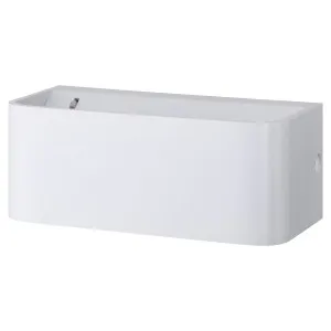 Eglo Sania 4 Rectangular Minimalist Medium Tricolour LED Wall Light White by Eglo, a Wall Lighting for sale on Style Sourcebook