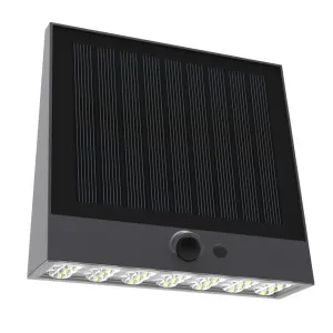 Star 8 Solar Motion Sensor Outdoor Downward LED Wall Security Light Black by Star8 Green, a Outdoor Lighting for sale on Style Sourcebook