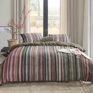 Bedding House Roman Multi Quilt Cover Set by null, a Quilt Covers for sale on Style Sourcebook