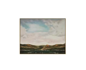 Hand-Painted In Stillness Canvas 140cm x 110cm by Luxe Mirrors, a Artwork & Wall Decor for sale on Style Sourcebook