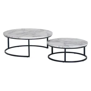 Nevada Round Nesting Coffee Table Set by Luxo, a Coffee Table for sale on Style Sourcebook
