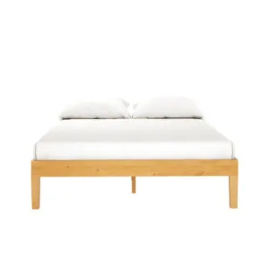 Camilla Solid Pine Wood Bed Base - Natural by null, a Beds & Bed Frames for sale on Style Sourcebook