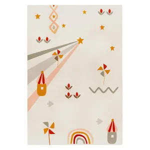 Elysia 120x180cm Large Kids Colourful Printed Indoor Rug by Luxo Home Decor, a Kids Rugs for sale on Style Sourcebook