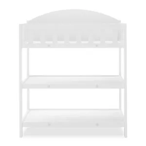 Elisabeth Solid Pine Baby Change Table with Storage in White by Luxo Baby, a Changing Tables for sale on Style Sourcebook