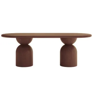 Lumen 220cm Oval Indoor/Outdoor Concrete Dining Table by Luxo, a Tables for sale on Style Sourcebook