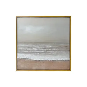 Sable Textured Coastal Canvas Wall Art Frame by Luxo Home Decor, a Artwork & Wall Decor for sale on Style Sourcebook