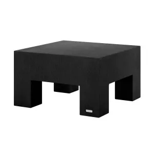 Maxon Square Outdoor Concrete Coffee Table in Black by Luxo Outdoors, a Tables for sale on Style Sourcebook