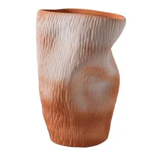 Maeve Porcelain Vase - Large Terracotta by Cafe Lighting and Living, a Vases & Jars for sale on Style Sourcebook
