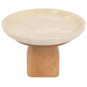 Edith Footed Bowl - Small Natural by Cafe Lighting and Living, a Vases & Jars for sale on Style Sourcebook
