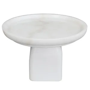 Edith Footed Bowl - Large White by Cafe Lighting and Living, a Vases & Jars for sale on Style Sourcebook