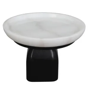 Edith Footed Bowl - Small Black by Cafe Lighting and Living, a Vases & Jars for sale on Style Sourcebook