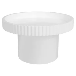Blythe Footed Bowl - Large White by Cafe Lighting and Living, a Vases & Jars for sale on Style Sourcebook