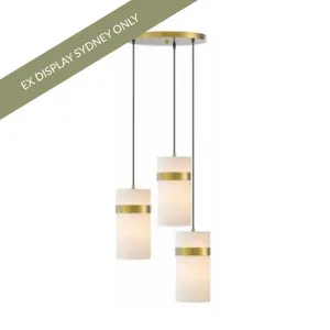 Moritz 3 Light Pendant - OUTLET NSW by CAFE Lighting & Living, a Pendant Lighting for sale on Style Sourcebook