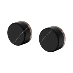 Nero Serenity Wall Top Assembly With Marquina Black Handle Brushed Bronze by Nero Tapware, a Bathroom Taps & Mixers for sale on Style Sourcebook