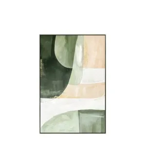 Contempo Verde Wall Art Canvas 90cm x 60cm by Luxe Mirrors, a Artwork & Wall Decor for sale on Style Sourcebook