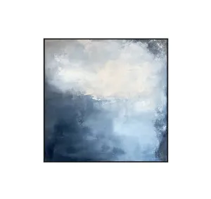 Cloudy Wall Art Canvas 80cm x 80cm by Luxe Mirrors, a Artwork & Wall Decor for sale on Style Sourcebook