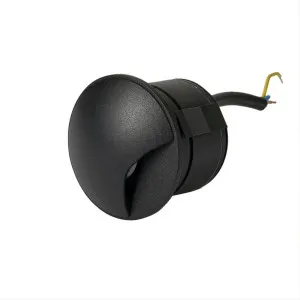 Black Vencha Kroll LED Step Light 12V IP65 Cool White by Vencha, a Wall Lighting for sale on Style Sourcebook
