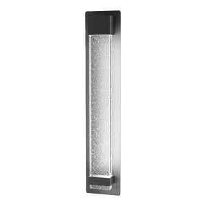 Calibo Coot Large Rectangular Bubble Glass Weatherproof LED Exterior Wall Light Black by Calibo, a Wall Lighting for sale on Style Sourcebook