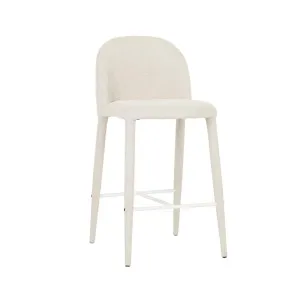 Lane Barstool - Seashell - White by GlobeWest, a Bar Stools for sale on Style Sourcebook