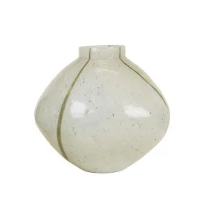 Boden Stripe Small Vase - Sage by null, a Vases & Jars for sale on Style Sourcebook