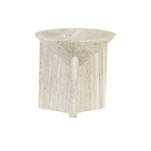 Rufus Pivot Bowl Tall - Oat Marble by null, a Decorative Plates & Bowls for sale on Style Sourcebook