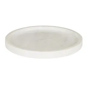 Aurora Rnd Tray - White Marble by null, a Decorative Plates & Bowls for sale on Style Sourcebook