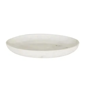Aurora Rnd Platter - White Marble by null, a Decorative Plates & Bowls for sale on Style Sourcebook