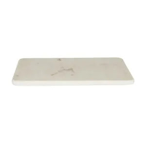 Aurora Rect Board - White Marble by null, a Decorative Plates & Bowls for sale on Style Sourcebook