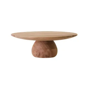Madera Rnd FSC Cake Stand - Natural Acacia by null, a Decorative Plates & Bowls for sale on Style Sourcebook