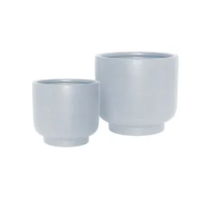 Hanson Noa Set of 2 Planter - Blue by null, a Plant Holders for sale on Style Sourcebook