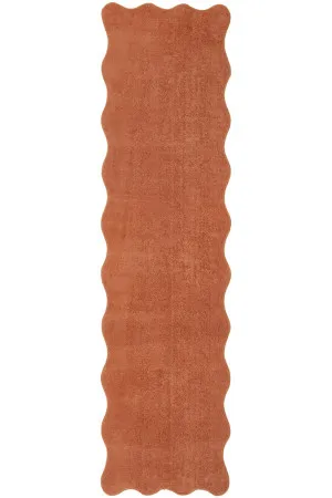 Evelyn Terracotta Runner Rug by Rug Culture, a Contemporary Rugs for sale on Style Sourcebook
