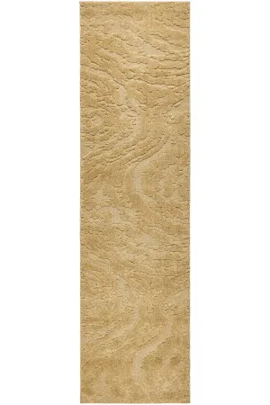 Haven Nyla Gold Runner Rug by Rug Culture, a Contemporary Rugs for sale on Style Sourcebook
