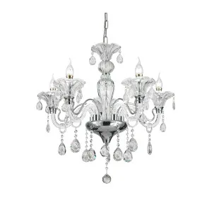 Luxsion Lighting Royal LED & E14 Chandelier 6 Light by Luxsion Lighting, a Chandeliers for sale on Style Sourcebook