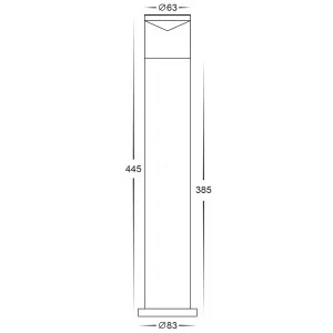 Havit Antique Brass Highlite LED Bollard MR16 5W Tri Colour by Havit, a Outdoor Lighting for sale on Style Sourcebook
