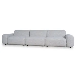Santorini 4 Seater Sofa - Fog Grey by Interior Secrets - AfterPay Available by Interior Secrets, a Sofas for sale on Style Sourcebook