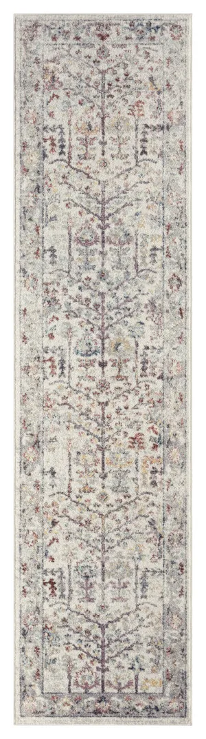Livvie Blue and Orange Multi-Colour Distressed Runner Rug by Miss Amara, a Persian Rugs for sale on Style Sourcebook