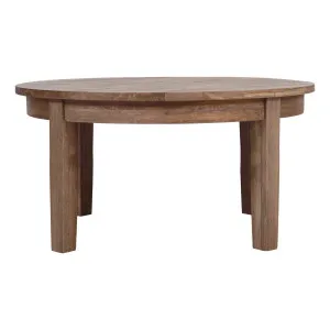 Sorrento Round Coffee Table 100cm in Mangowood Havana by OZ Design, a Coffee Table for sale on Style Sourcebook
