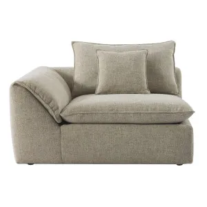 Madrid Fold Right Chaise Sofa - Tapioca by null, a Sofas for sale on Style Sourcebook