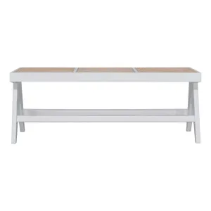 Modero Bench in Rattan / White Frame by OZ Design, a Benches for sale on Style Sourcebook
