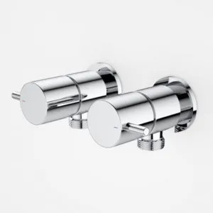 Luna Lever Washing Machine Tap Set (Pair) Lead Free | Made From Brass In Chrome Finish By Caroma by Caroma, a Laundry Taps for sale on Style Sourcebook