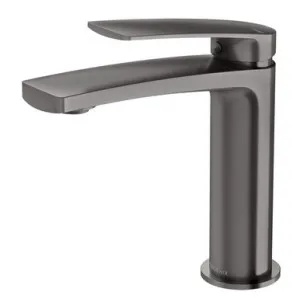 Mekko Basin Mixer Lead Free | Made From Brass In Brushed Carbon By Phoenix by PHOENIX, a Bathroom Taps & Mixers for sale on Style Sourcebook