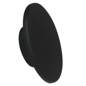 CLA Shadowtri Medium Round Eclipse LED Exterior Wall Light with Backlit Halo Black by Compact Lamps Australia, a Wall Lighting for sale on Style Sourcebook