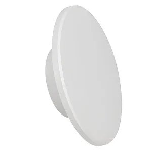CLA Shadowtri Medium Round Eclipse LED Exterior Wall Light with Backlit Halo White by Compact Lamps Australia, a Wall Lighting for sale on Style Sourcebook