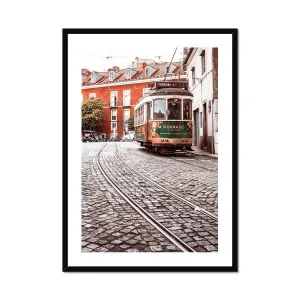 Portugal Lisbon Alfama Tram Framed Print by null, a Prints for sale on Style Sourcebook