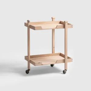 Oscar Natural Oak Bar Trolley by null, a Sideboards, Buffets & Trolleys for sale on Style Sourcebook