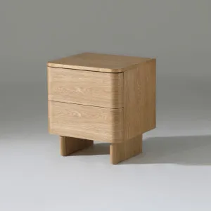 Kiama 2 Drawer Bedside Natural Ash by null, a Bedside Tables for sale on Style Sourcebook