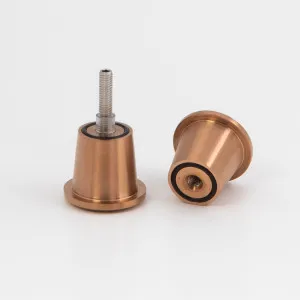 Round Door Knob Brushed Rose Gold by null, a Door Knobs & Handles for sale on Style Sourcebook