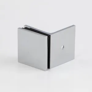 Boston 90 Degree Wall to Glass Bracket Polished Chrome by Estelle, a Bathroom Fixtures for sale on Style Sourcebook