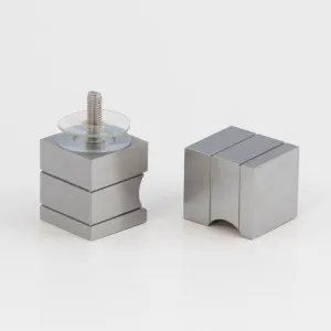 Square Door Knob Satin Chrome by null, a Door Knobs & Handles for sale on Style Sourcebook
