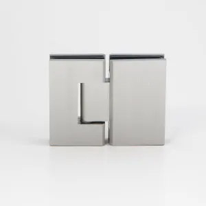 Stealth Glass to Glass 180 Degree Hinge Satin Chrome by Estelle, a Bathroom Fixtures for sale on Style Sourcebook